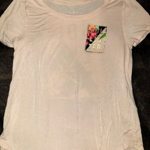 HOLLISTER T-SHIRT X-SMALL, PINK